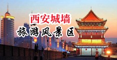 肏射视频中国陕西-西安城墙旅游风景区